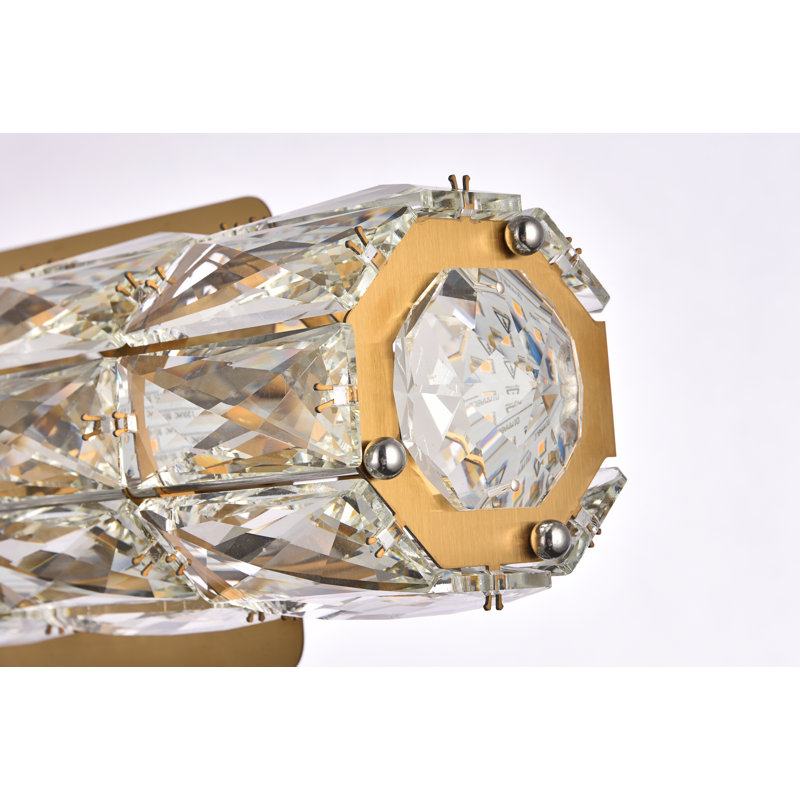 Everly Quinn Ultan Dimmable LED Vanity Light & Reviews Wayfair